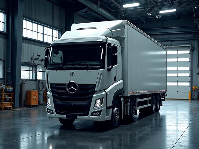 Industrial Straight Truck for expedited heavy loads