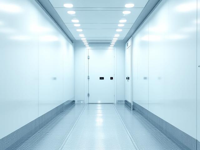 Pristine, sanitized interior of a Shimyer refrigerated trailer unit